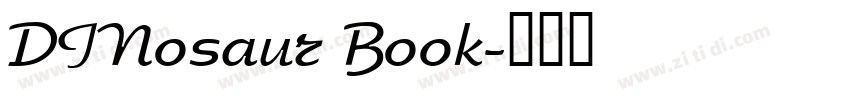 DINosaur Book字体转换